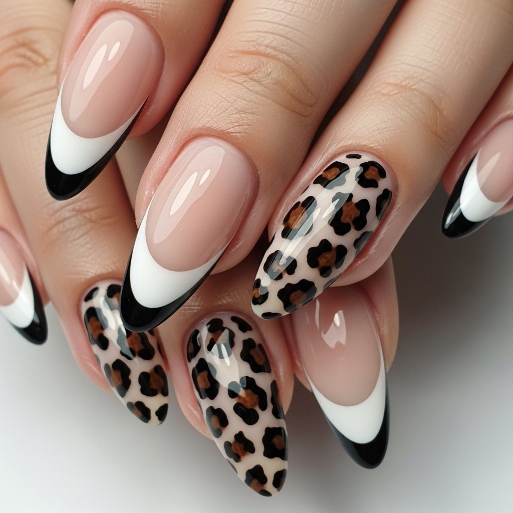 Animal print nails