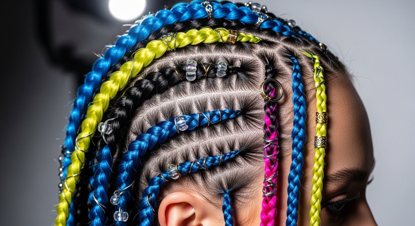 Braids with accessories