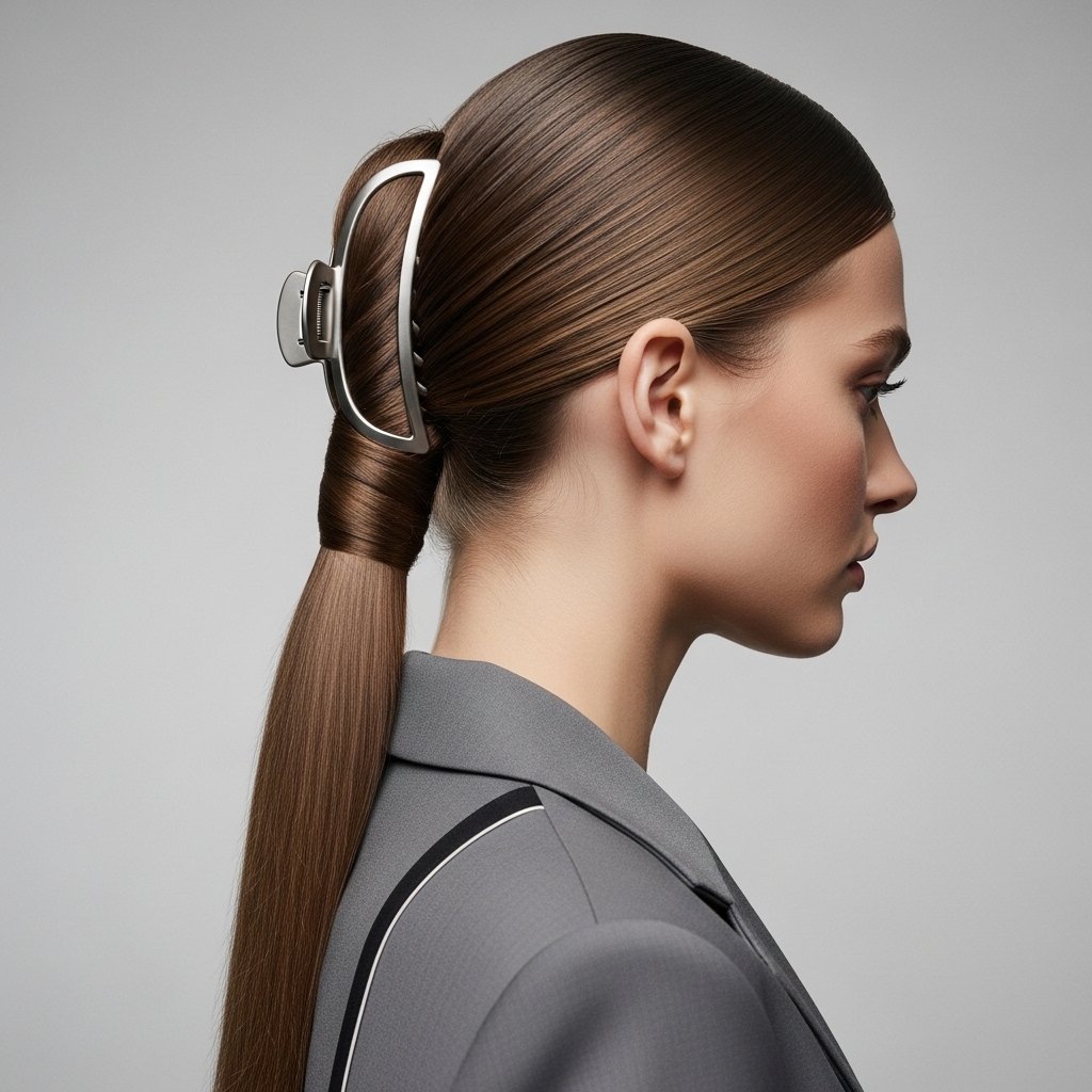 Claw Clip Pony Twist