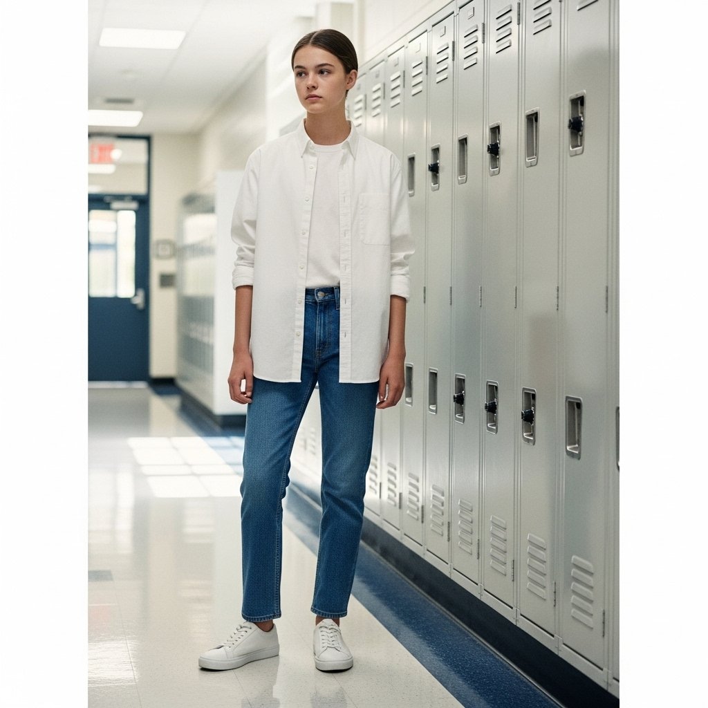 button up shirt with jeans
