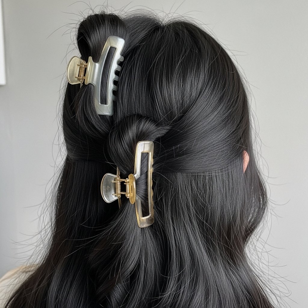 Double Claw Clip Style