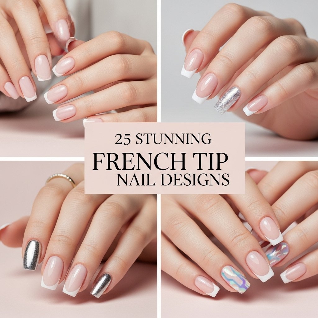 French tip nail designs