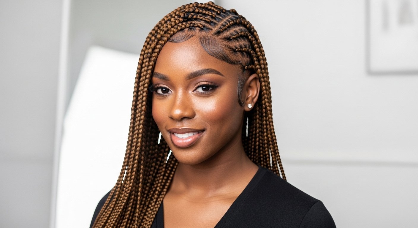 Knotless braids
