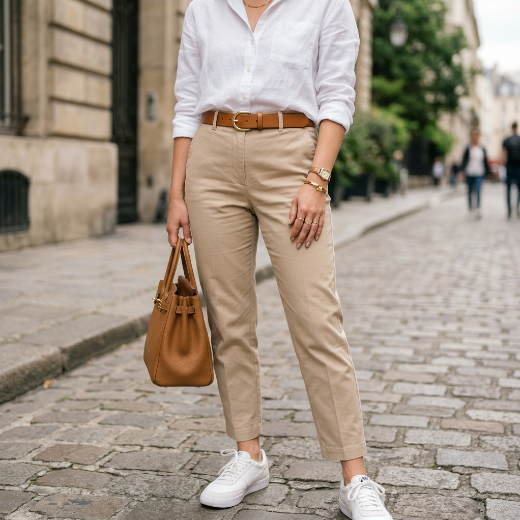 Polished casual outfit