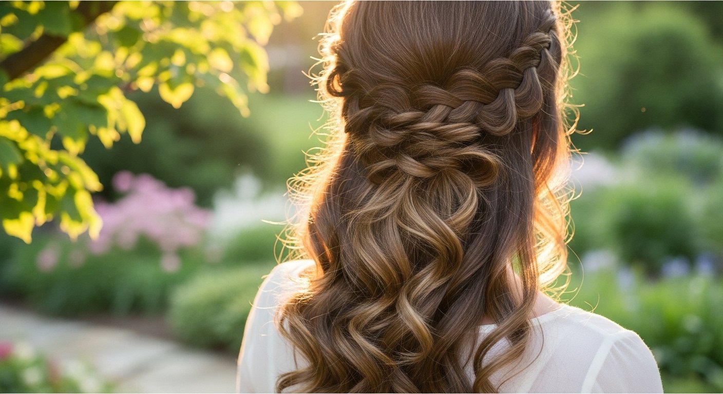 Waterfall braid