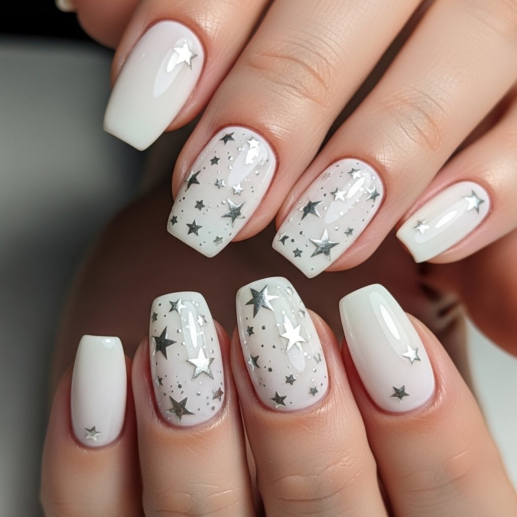 White nails