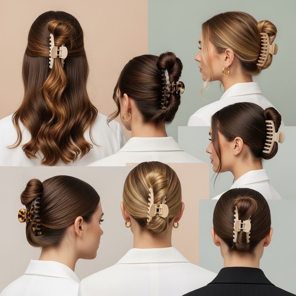 15 Trendy Claw Clip Hairstyles You Need to Try