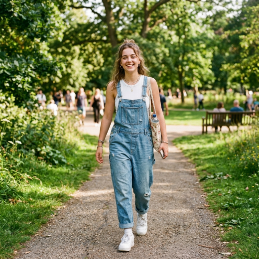 denim overalls