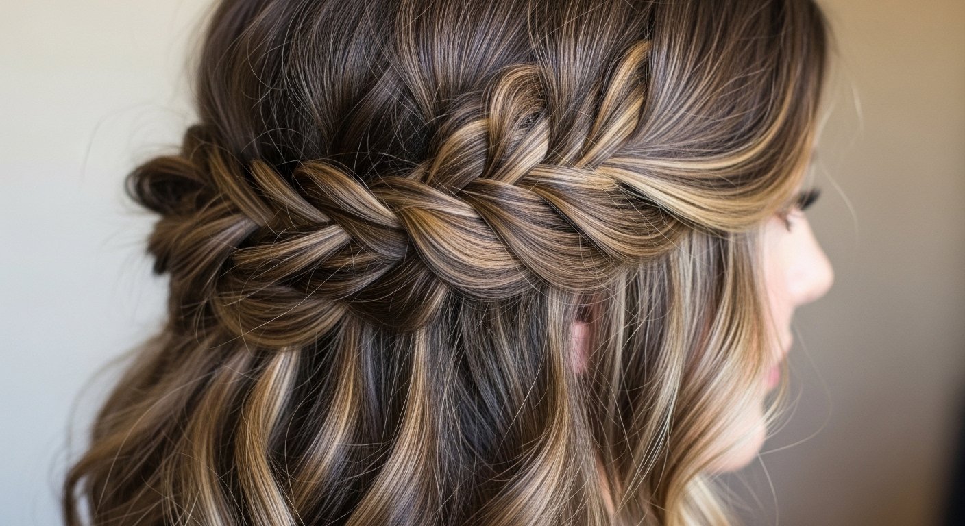  side braid hairstyle