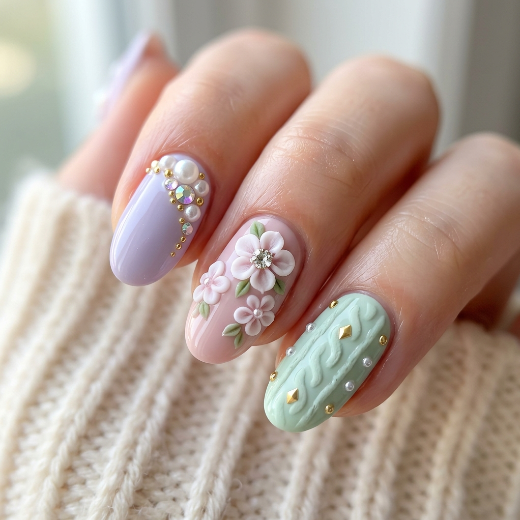 nail designs with 3D