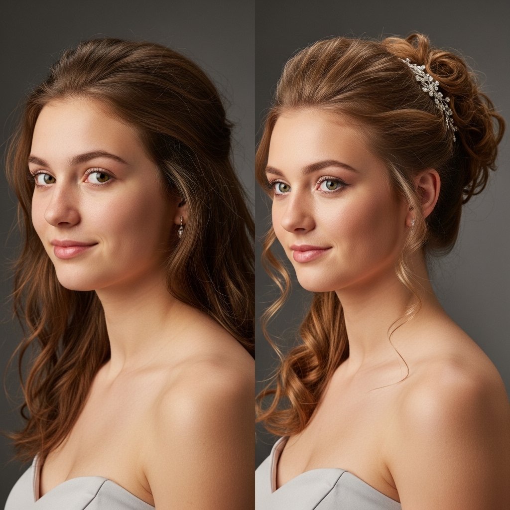 Top 15 Prom Hairstyles for Strapless Dresses