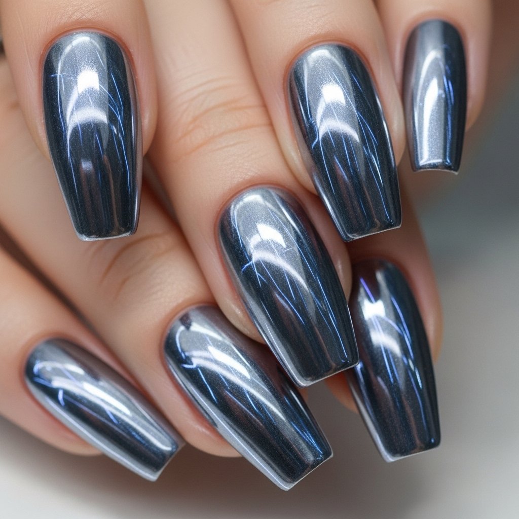 chrome nails