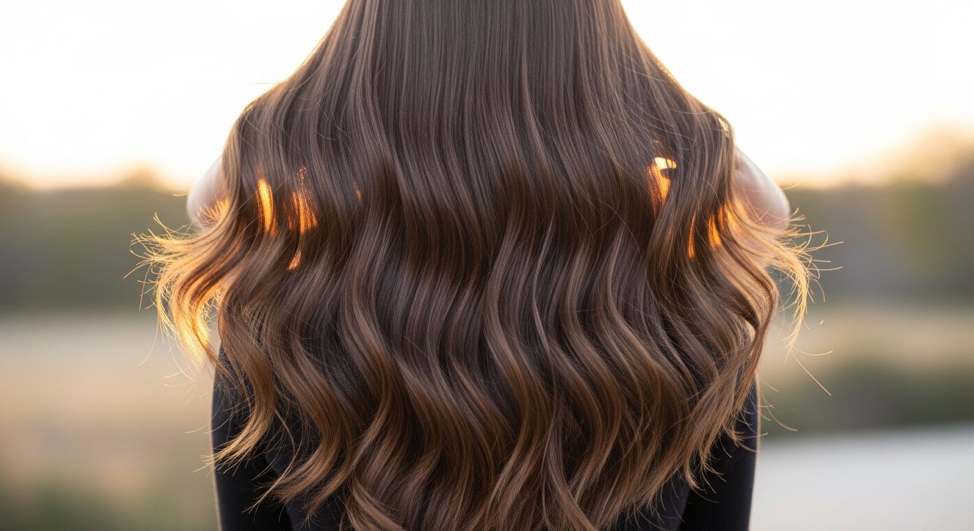 long hair wolf cut style loose waves