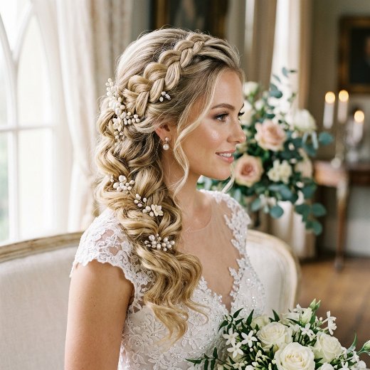 Bridal hairstyle