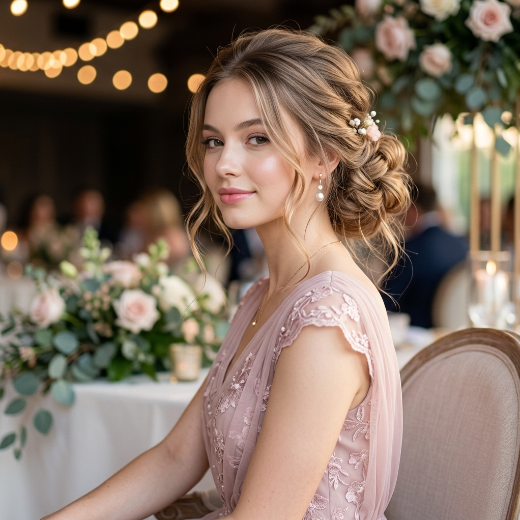 Chignon hairstyle