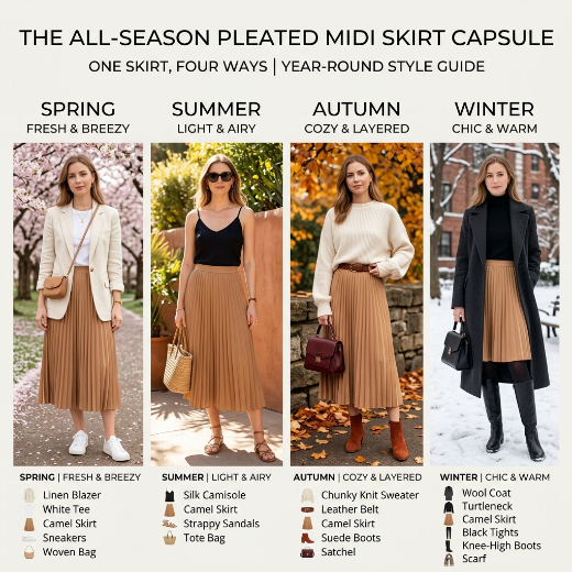 Four-season skirt