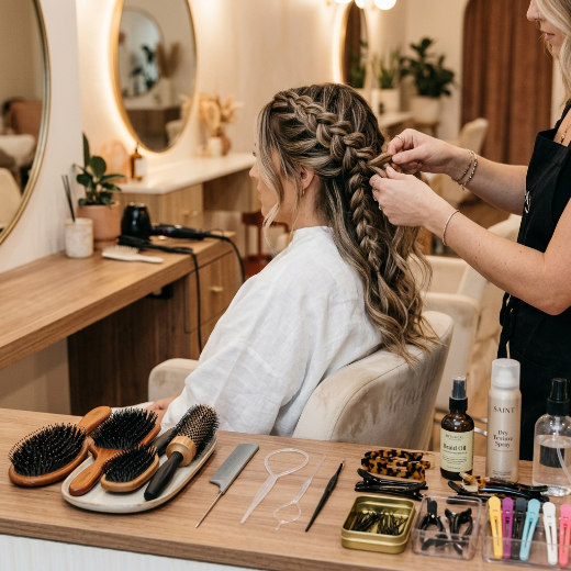 Hair styling preparation