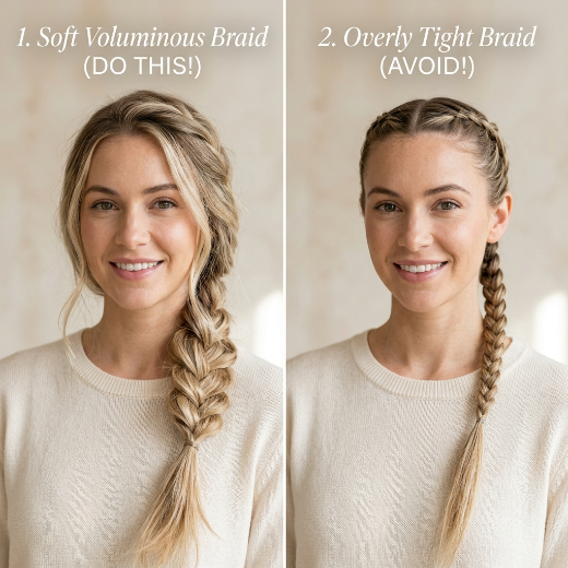Hairstyle comparison