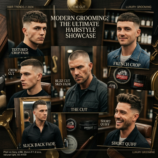 8 Trending Hairstyles for Men With Short Hair