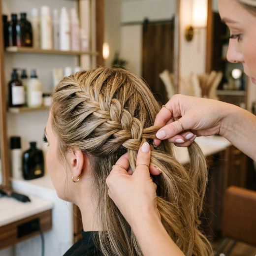 Hairstyling process