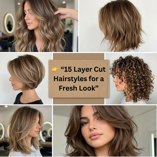 15 Layer Cut Hairstyles for a Fresh Look