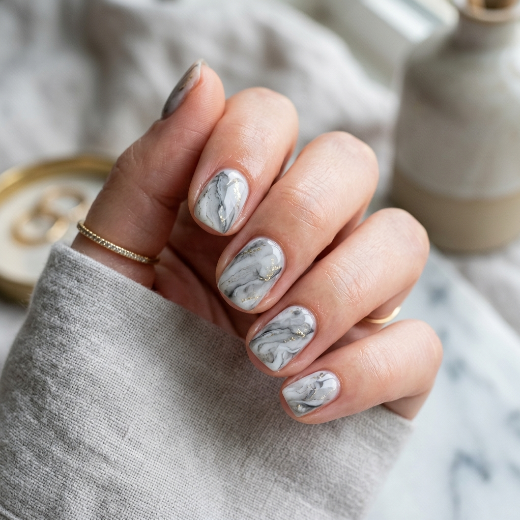 Marble nail