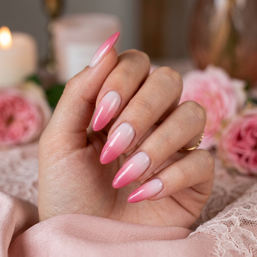 Pink ombré