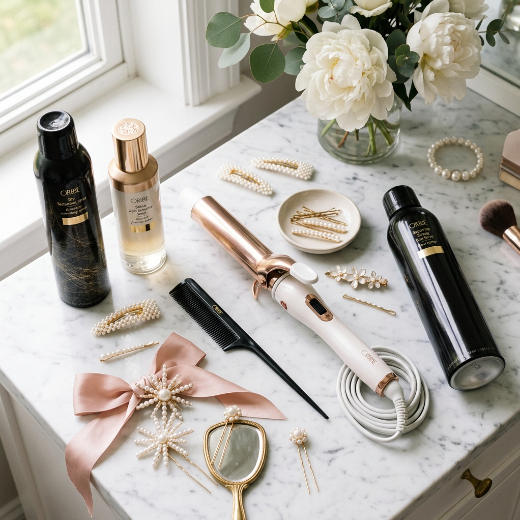 Prom hair prep