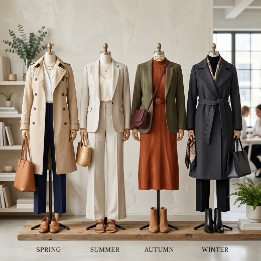 Seasonal women's outfits