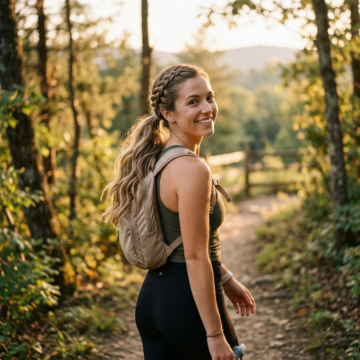Side ponytail