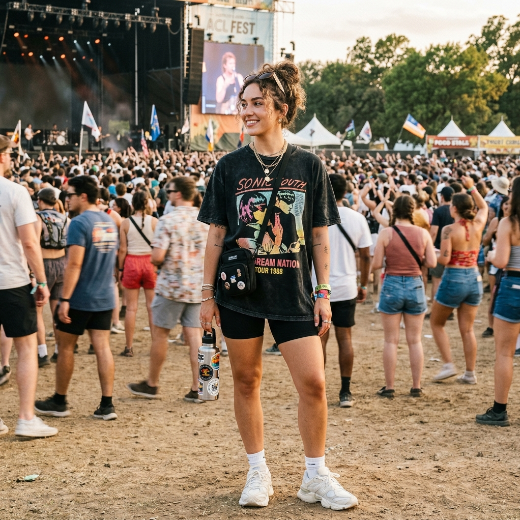 Streetwear summer concert