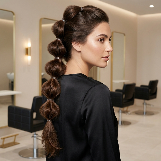 Voluminous bubble braid
