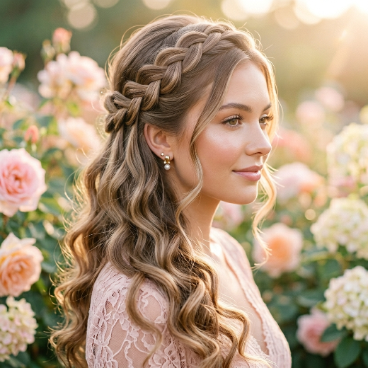 Waterfall braid