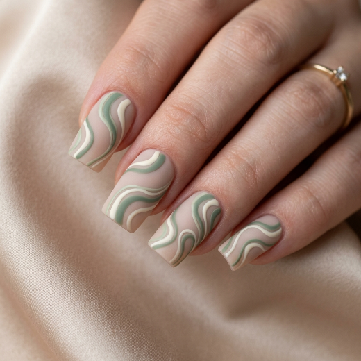 abstract swirl design