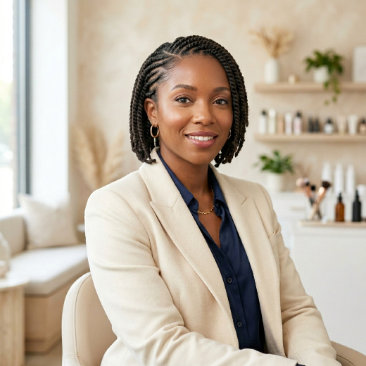 bob-length natural hair