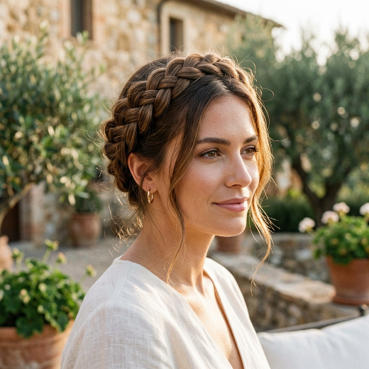 braided bun