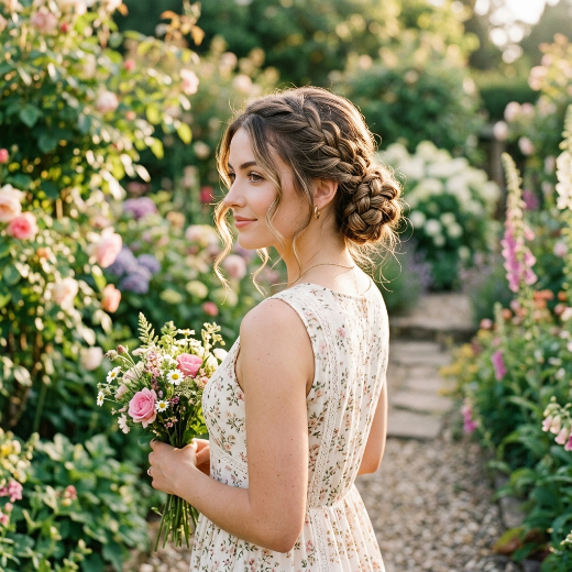 braided bun