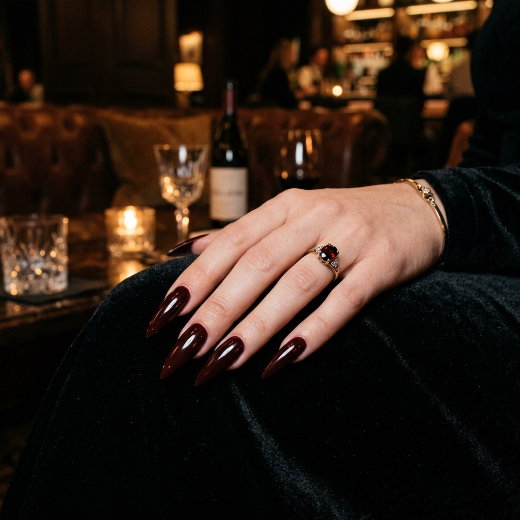 burgundy wine color
