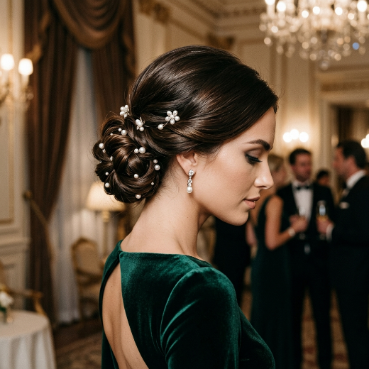 chignon bun