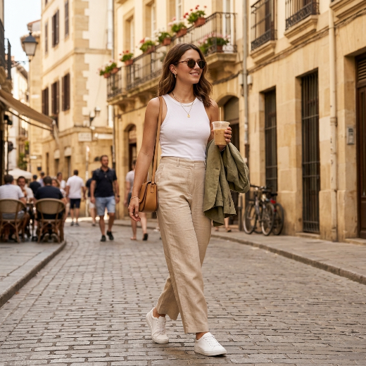 city travel outfit