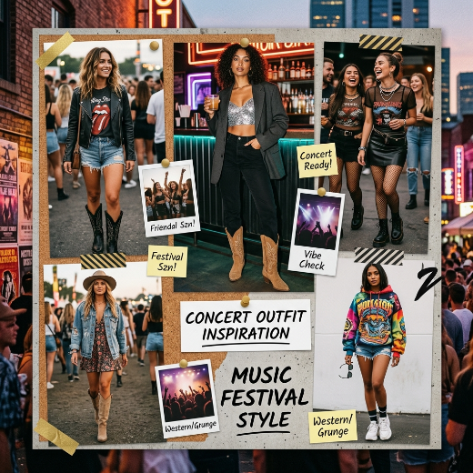 concert outfit ideas