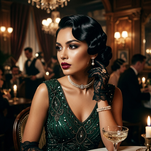 finger waves hairstyle