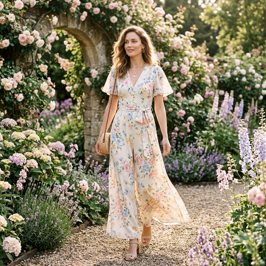 floral jumpsuit