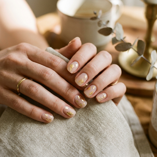 gold foil flakes
