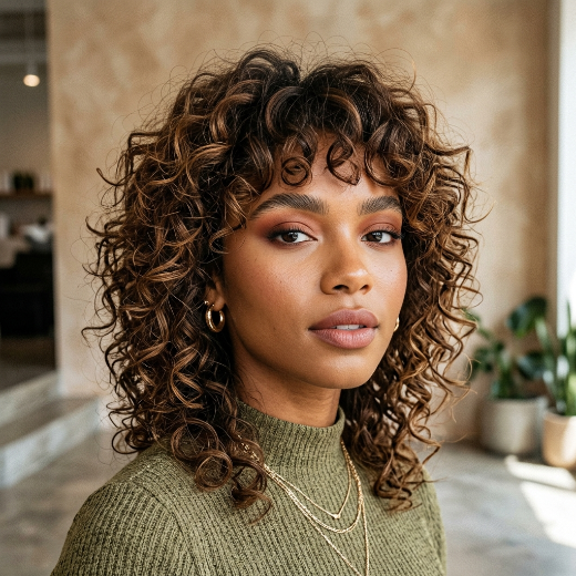 haircut layered volume