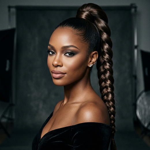 high braided
