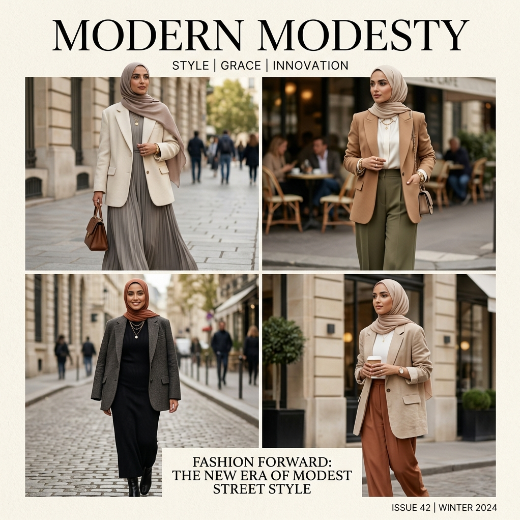 Chic Hijabi Outfit for Modern Muslim Women