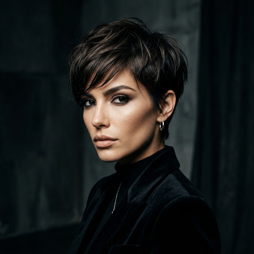 layered pixie cut