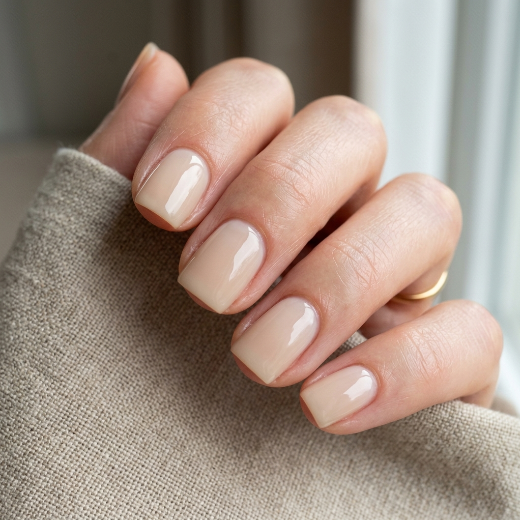 milky nude gloss