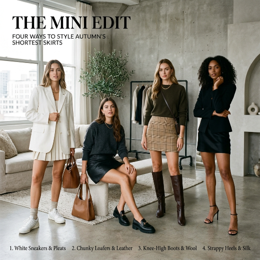 mini skirt outfits